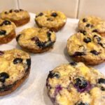 banana blueberry muffins